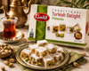 Galil Pistachio Turkish Delight – Authentic Handcrafted Lokum from Istanbul – Vegan, Gluten Free, Kosher & Halal – 16 oz