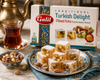 Galil Mixed Nuts Turkish Delight – Authentic Handcrafted Lokum from Istanbul – Vegan, Gluten Free, Kosher & Halal – 16 oz