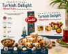 Galil Mixed Nuts Turkish Delight – Authentic Handcrafted Lokum from Istanbul – Vegan, Gluten Free, Kosher & Halal – 16 oz