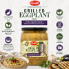Galil Fire Roasted Grilled Eggplant Puree – Authentic Mediterranean Eggplant Spread for Baba Ganoush, Dips, Sandwiches & Recipes – Kosher, Halal – 23 oz (650g)