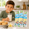 Milk Mates Vanilla Flavoring Straws, 5 Straws per Pack – Bundle of 3 Packs, Vanilla Milk Drinking Straws, Kosher Certified, Product of Hungary
