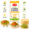 Galil Ultra Thin Salted Corn Cakes, 3.5 oz (100g) – Bundle of 3, Gluten Free Corn Snacks, Vegan, Non-GMO, Kosher Certified