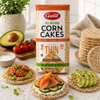 Galil Ultra Thin Mixed Grain Corn Cakes, 3.5 oz (100g) – Bundle of 3, Gluten Free Mixed Grain Snacks, Vegan, Non-GMO, Kosher Certified