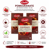 Galil Pomegranate Herbal Tea, Bundle of 3 Boxes – 60 Individually Enveloped Tea Bags, Caffeine Free, Non-GMO, Kosher & Halal