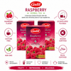 Galil Raspberry Herbal Tea, Bundle of 3 Boxes – 60 Individually Enveloped Tea Bags, Caffeine Free, Non-GMO, Kosher & Halal