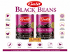 Galil Black Beans, 14 oz Cans, Premium Non-GMO Black Beans, Ready to Eat, Kosher & Halal Certified, Product of Spain – Pack of 2