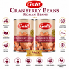 Galil Cranberry Beans (Roman Beans), 14 oz Cans, Premium Non-GMO Cranberry Beans, Ready to Eat, Kosher & Halal Certified, Product of EU – Pack of 2