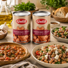 Galil Cranberry Beans (Roman Beans), 14 oz Cans, Premium Non-GMO Cranberry Beans, Ready to Eat, Kosher & Halal Certified, Product of EU – Pack of 2