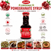 Galil USDA Organic Pomegranate Syrup (Pomegranate Molasses), 12.3 oz (350g), 100% Organic Concentrated Pomegranate Juice, Vegan, Gluten Free, Kosher & Halal Certified