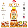 Galil Orange Blossom Honey, 16 oz (454g), 100% Pure Natural Honey, Delicate Citrus Flavor, Non-GMO, Kosher & Halal Certified, Product of USA