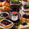 Galil Blackcurrant Preserve, 13 oz (370g), Extra Fruit Blackcurrant Jam, Non-GMO, Vegan, Kosher & Halal Certified, Product of Bulgaria