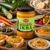 Galil Zucchini Bruschetta Ikra, 19 oz (540g), Traditional Zucchini Vegetable Spread, Non-GMO, Gluten Free, Vegan, Kosher & Halal Certified, Product of Bulgaria