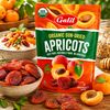 Galil Organic Sun-Dried Apricots, 3.5 Oz (100g) – USDA Organic Dried Apricots, No Additives, Naturally Dark, Non-GMO, Star-K Kosher, Product of Turkey