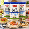 Galil Ultra Thin Sea Salt Rice Cakes, 3.5 Oz (100g) – Bundle of 3, Gluten Free Rice Cakes, Non-GMO, Vegan, Low Fat Snack, Kosher & Halal Certified