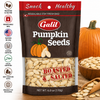 Galil Roasted & Salted Pumpkin Seeds, 6 Oz (170g) – Crunchy Roasted Seed Snack, Resealable Bag, Kosher & Halal Certified, Product of Bulgaria