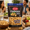 Galil Fancy Whole Roasted Unsalted Cashews, 7 Oz (198g) – Premium Whole Cashews, No Salt Added, Resealable Bag, Kosher & Halal Certified, Product of Israel