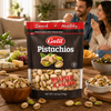 Galil Roasted & Salted Pistachios, 6 Oz (170g) – Premium Pistachios, Resealable Bag, Kosher & Halal Certified, Product of Turkey