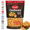 Galil Whole Roasted & Salted Cashews, 7 Oz (198g) – Premium Whole Cashews, Crunchy Nut Snack, Resealable Bag, Kosher & Halal Certified, Product of Israel
