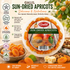 Galil Sun-Dried Turkish Apricots, 12 Oz (340g) – Naturally Sweet Dried Apricots, High in Potassium, Good Source of Fiber, Star-K Kosher, Halal Certified, Product of Turkey