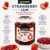 Taim Strawberry Confiture 370g (13 oz) – Premium Strawberry Fruit Spread – Rich & Sweet Jam for Breakfast & Desserts