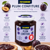 Taim Plum Confiture 370g (13 oz) – Premium Plum Fruit Spread – Rich & Sweet Jam for Breakfast & Desserts
