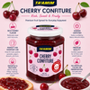 Taim Cherry Confiture 370g (13 oz) – Premium Cherry Fruit Spread – Rich & Sweet Jam for Breakfast & Desserts