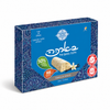Baraka Vanilla Halva Snack – Sesame Tahini Sweet Treat – Traditional Middle Eastern Halva – Kosher – 7 Individually Wrapped Snack Bars- 136 g