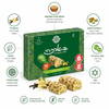 Baraka Vanilla Halva Snack with Pistachios – 7 Individually Wrapped Tahini Halva Bars, Sesame Sweet Treat, Traditional Middle Eastern Dessert, Kosher Certified, 7 × 18 g Pack