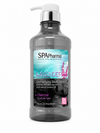 SPApharma Body Spa Lavender Charcoal Body Wash with Dead Sea Minerals – For All Skin Types – 750 ml / 25.3 fl oz