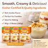 Osem Vanilla Pudding Mix – Bundle Pack of 3 Boxes (80g Each) Instant Vanilla Dessert Mix Kosher Badatz Total 240g