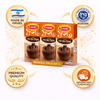 Osem Belgian Chocolate Pudding Mix – Bundle Pack of 3 Boxes (90g Each) Instant Chocolate Dessert Mix Kosher Badatz Total 270g