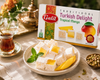 Galil Mango Turkish Delight – Authentic Lokoum Candy Handcrafted in Istanbul – Gluten Free, Vegan, Kosher & Halal – 414g