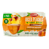 Galil Diced Peaches in Light Syrup, 4 oz Cups (113g Each) – 4 Pack, Ready-to-Eat Fruit Cups, Non-GMO, Kosher Certified