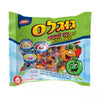 Taaman Double Fruit Filled Toffee Kosher Candies 500g (17.6 oz) – 3 Layer Soft Toffee Candy – Assorted Fruit Flavors