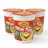 Osem Mana Hama Instant Mashed Potatoes with Vegetables, 55g Cups, Bundle of 3, Israeli Instant Potato Meal, Quick & Easy Ready Meal, Kosher