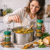 Hawaij Soup Spice Blend 100g (3.5 oz) – Traditional Yemeni Seasoning Mix – Perfect for Soups, Chicken & Vegetables – Premium Quality by Ta’am Vareach – Kosher Certified