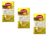 Galil Honey & Lemon Herbal Tea, Bundle of 3 Boxes – 60 Individually Enveloped Tea Bags, Caffeine Free, Non-GMO, Kosher & Halal