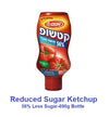 Osem Reduced Sugar Ketchup 56% Less Sugar – Tomato Ketchup – 690g Bottle – Israeli Condiment – Rich Tomato Flavor – Imported From Israel