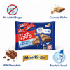 Elite Mini Kif Kef Wafer Bars – No Added Sugar – Milk Chocolate Coated Crispy Wafers – Israeli Chocolate Snack – 203g Pack