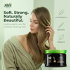 Natural Formula Keratin Intense Hair Mask – Pure Keratin Deep Repair Mask for Straightened & Heat-Styled Hair – Strengthens, Restores & Enhances Shine – Salt Free Formula – 350 ml / 11.8 fl oz