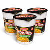 Osem Mana Hama Instant Noodles & Vegetables Chicken Flavor, 70g Cups, Bundle of 3, Israeli Instant Noodle Soup Meal, Quick & Easy, Kosher