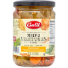 Galil Giardiniera Mixed Vegetables in Brine, 19 oz (540g), Pickled Vegetable Medley, Gluten Free & Non-GMO, Kosher & Halal Certified, Product of Turkey
