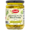 Galil Pepperoncini Pickled in Brine, 18 oz (540g), Mild Pickled Pepperoncini Peppers, Gluten Free & Non-GMO, OU Kosher, Halal, Product of Turkey