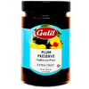Galil Plum Preserve, 13 oz (370g), Extra Fruit Plum Jam, Non-GMO, Kosher & Halal Certified, Product of Bulgaria