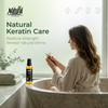 Natural Formula Keratin Intense Serum – Pure Keratin Repair Serum for Straightened & Heat-Styled Hair – Strengthens, Smooths & Enhances Shine – Salt Free Formula – 145 ml / 4.8 fl oz