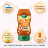 Yad Mordechai Apricot Fruit Preserve Squeeze Bottle – 320g | Smooth Apricot Spread | No Preservatives | Kosher Mehadrin