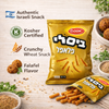Osem Bissli Falafel Israeli Wheat Snack – Crunchy Falafel Flavor Snack – Kosher Imported Snack from Israel – 70g Bags, 5 Pack