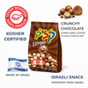 Elite Klik Brown & White Chocolate Balls – Crunchy Chocolate Candy Snack – Kosher Israeli Candy – 65g Bags, 3 Pack Bundle